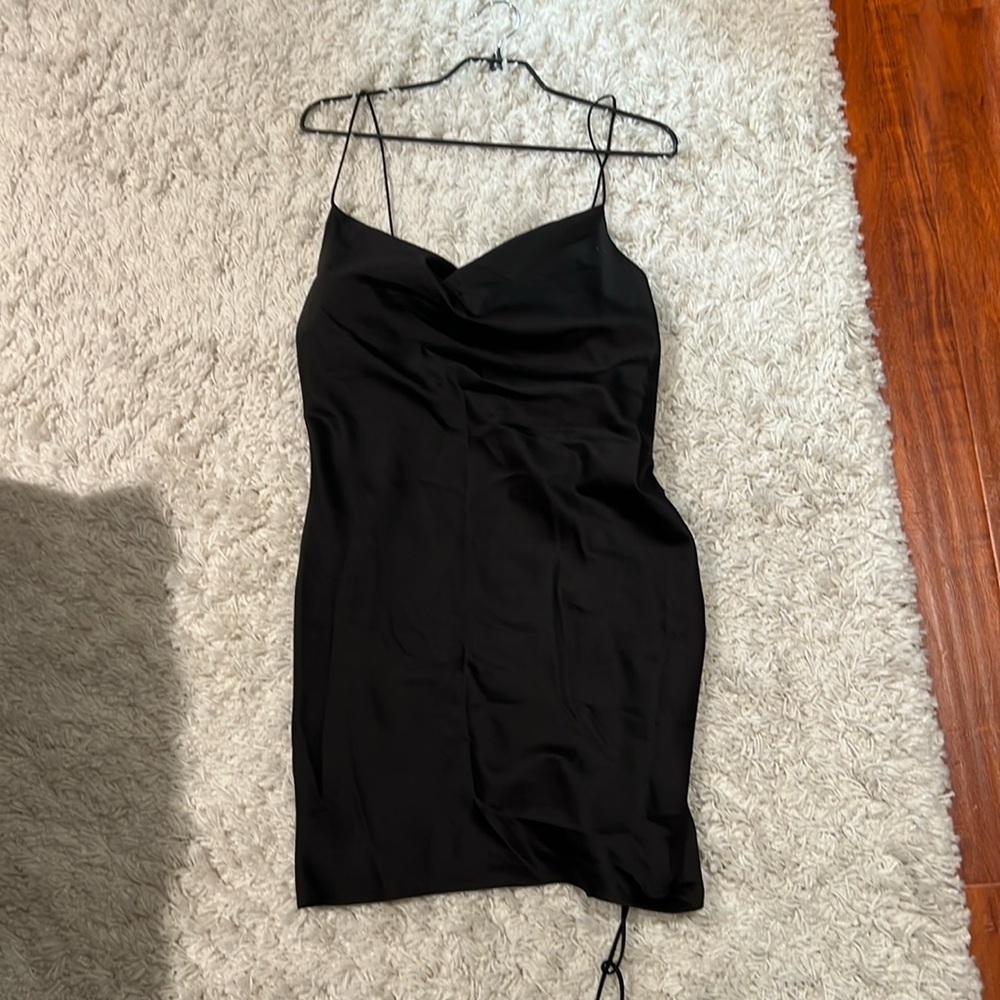 Top shop black dress